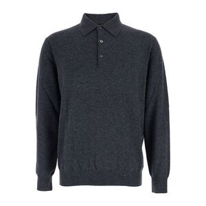 Plain Men Men Polo Pullover